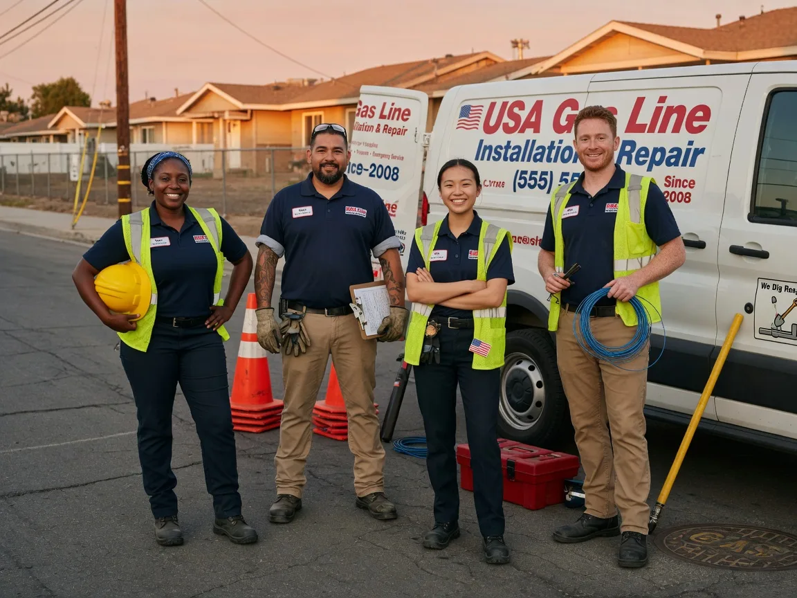Gas Line Installation company in Edna, TX